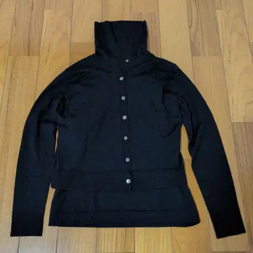 CORDIER 블랙 터틀넥 앙상블 사이즈 40