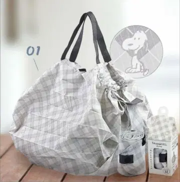 Shupatto 슈파토 스누피 에코백 M
