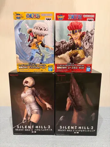 사일런트 힐 2 원피스 피규어 묶음 판매 4세트