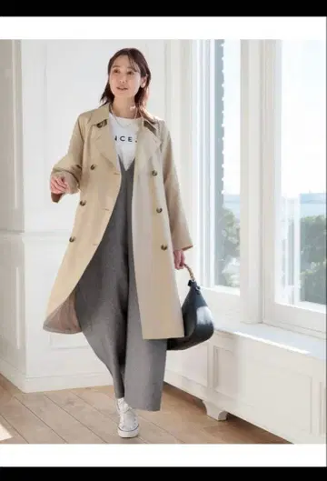 에어카루 발수 트렌치 GLOBAL WORK 자켓 아우터 트렌치코트