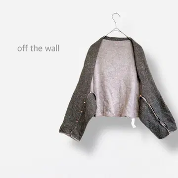 [ off the wall ] 판초 2way 래글런 슬리브 케이프 볼레로