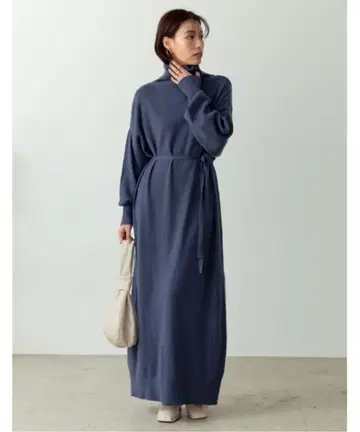 [ 가격 인하 협상 OK ] Re:edit 터틀넥 원피스 Free 사이즈