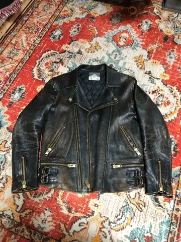 blackmeans 더블 라이더스 파키 재킷