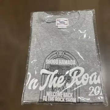 하마다 쇼고 그레이 T셔츠 L 사이즈