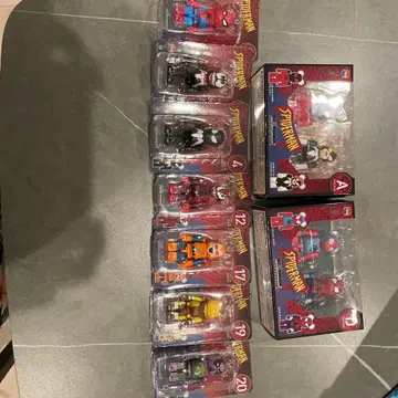 스파이더맨 제일복권 베어브릭 A상 D상 기타