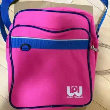 WORLD PEGASUS 핑크 숄더백