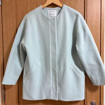 BAYFLOW 노카라 자켓 사이즈 2 민트
