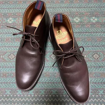 SANDERS Diplomat 다크 브라운 처카 부츠