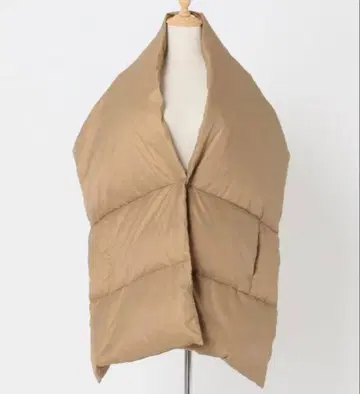 plage 다운 스톨 베이지