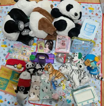 팬더 봉제 인형 완구 잡화 묶음 판매