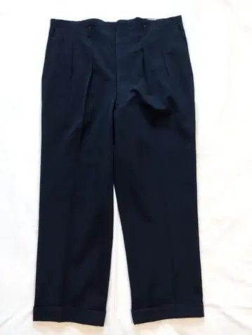 40s 50s 빈티지 울 슬랙스 블랙 블랙