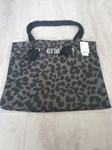 GYDA 제이다 레오파드 GYDA 로프 L 토트백
