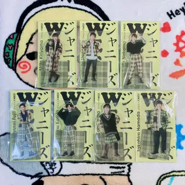 W 쟈니즈 아크릴 스탠드 풀 멤버 세트