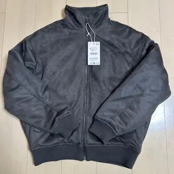 ZARA 페이크 스웨이드 블루종 S 사이즈