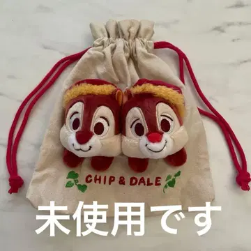 디즈니 칩과 데일 봉제 인형 복조리