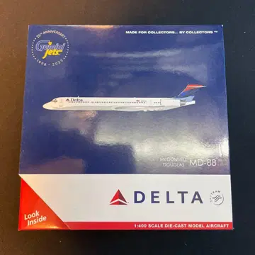 (미사용 새상품) Gemini Jets 델타 항공 MD-88 1/400