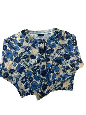 꽃무늬 긴팔 가디건