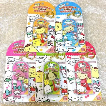 산리오 마스코트 참 세트