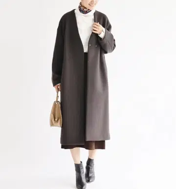 IENA x MANTECO* 노카라 코트