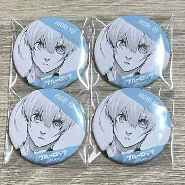 효리 블루 록 이세탄 캔뱃지 4개 세트