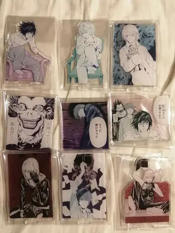 제일복권 DEATH NOTE G상 아크릴 스탠드 9종