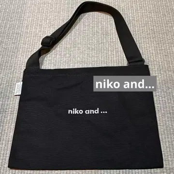 니코앤드 niko and - 숄더백 토트백 블랙