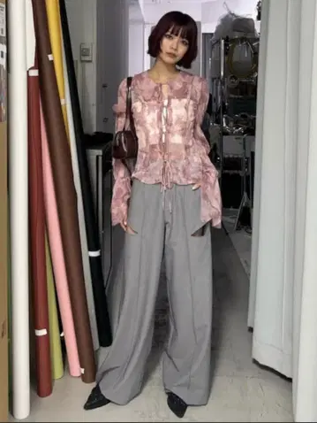 SLY 사이드홀 스트레이트 팬츠 슬랙스