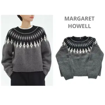마가렛호웰 페어아일 패턴 니트