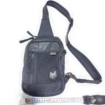 하베스트 라벨 숄더 백 블랙