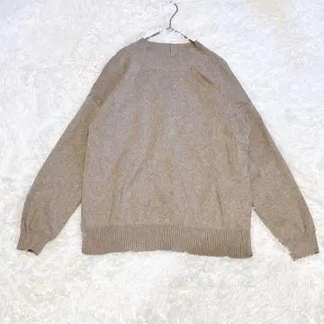 M213 [ 글로벌 워크 ] 긴팔 니트 스웨터 리브 오버 사이즈