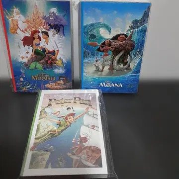 디즈니 해피 복권 엽서북 3종 세트