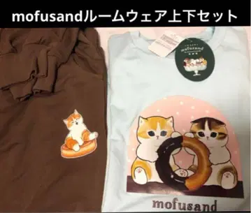 mofusand 모프 샌드 룸웨어 상하의 세트 도넛냥 L 사이즈