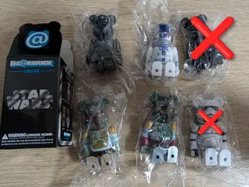 [ 시크릿 포함 ] 베어브릭 CHASE 스타 워즈 4체