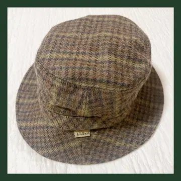 엘엘빈 L.L.Bean 버킷햇 체크 무늬