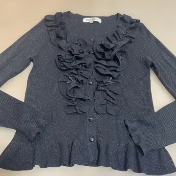 슈퍼 뷰티 42 블랙 리브 가디건