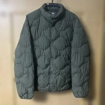 L2111 남성용 L UNIQLO 울트라 라이트 다운 카키