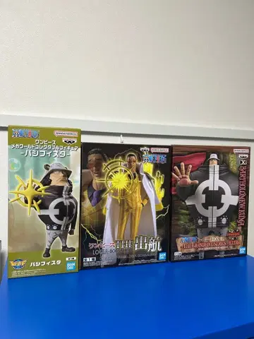 원피스 피규어 세트 황 원숭이 곰 파시피스타