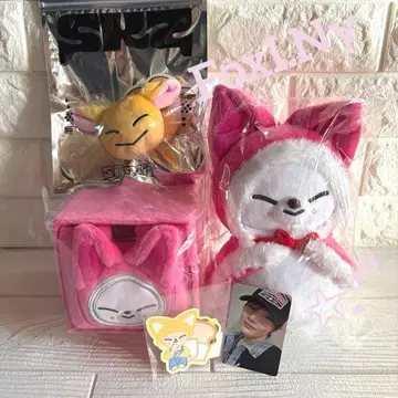 스키즈 SKZOO 팝업 봉제 인형 & 수납 BOX [ 폭시니 ]