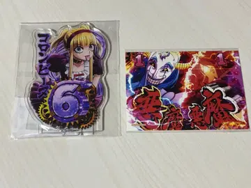 카라쿠리 서커스 복권 콜렉션 콜롱빈 아크릴 스탠드, 포토 카드 세트