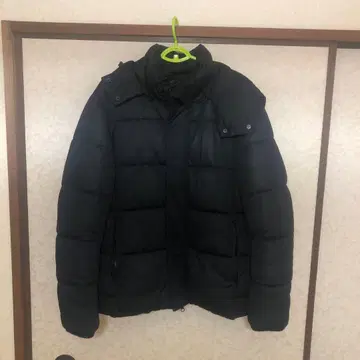 AZUL by moussy 남성용 블랙 다운 자켓