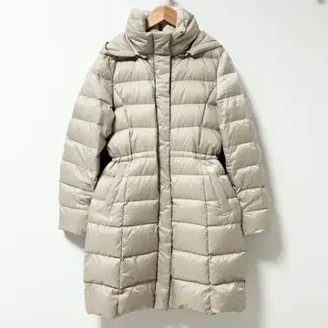 2023AW 23구 시레 타프타 롱 다운 코트 베이지 40