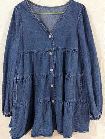 prose 데님 플레어 셔츠 L 사이즈