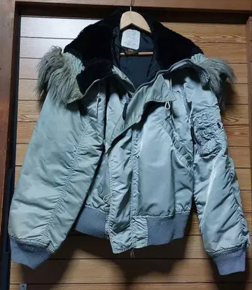 ALPHA INDUSTRIES 플라이트 자켓 L 그레이 y2k
