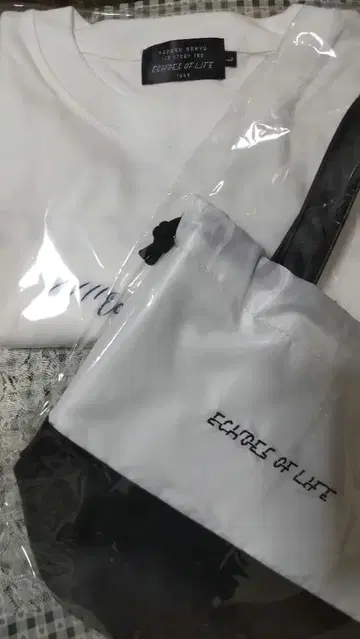 하뉴 유즈루 에코 오브 라이프 2way 백 (백만) & T셔츠 L