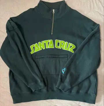 SANTA CRUZ 하프 지퍼 맨투맨