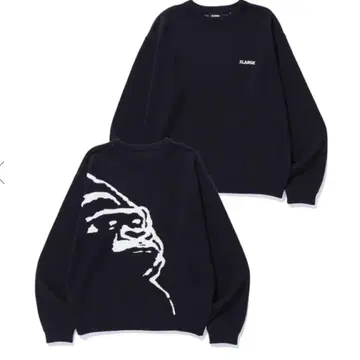 X-LARGE 니트 XL 블랙