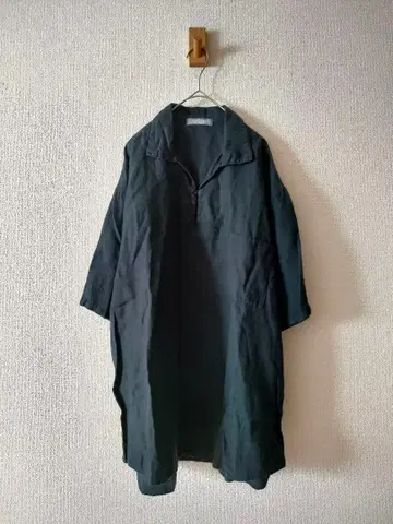 02222-0052 린넨 스키퍼 반팔 셔츠