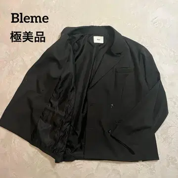 [컨디션 최상] Bleme 더블 테일러드 자켓 차콜 사이즈 S