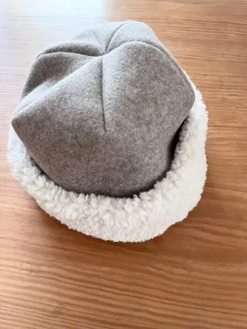 Samansa Mos2 보아 포함 햇 그레이/화이트