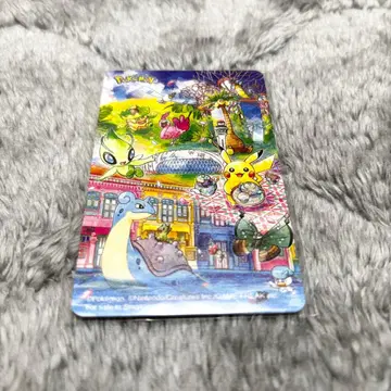 싱가포르 한정판 포켓몬 센터 EZ-link 이지링크 카드